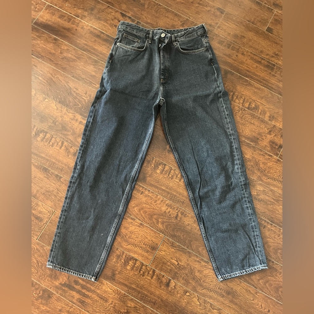 COS tapered high rise jeans size 32